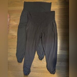 Pact Organic CottonXL Gray Maternity Sweatpants Lot of 2